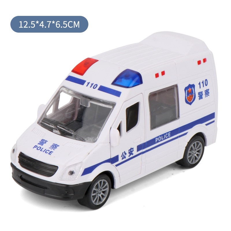 Toys Educational Toys For Kids Urgent Ambulance Police Car Fire Truck ...