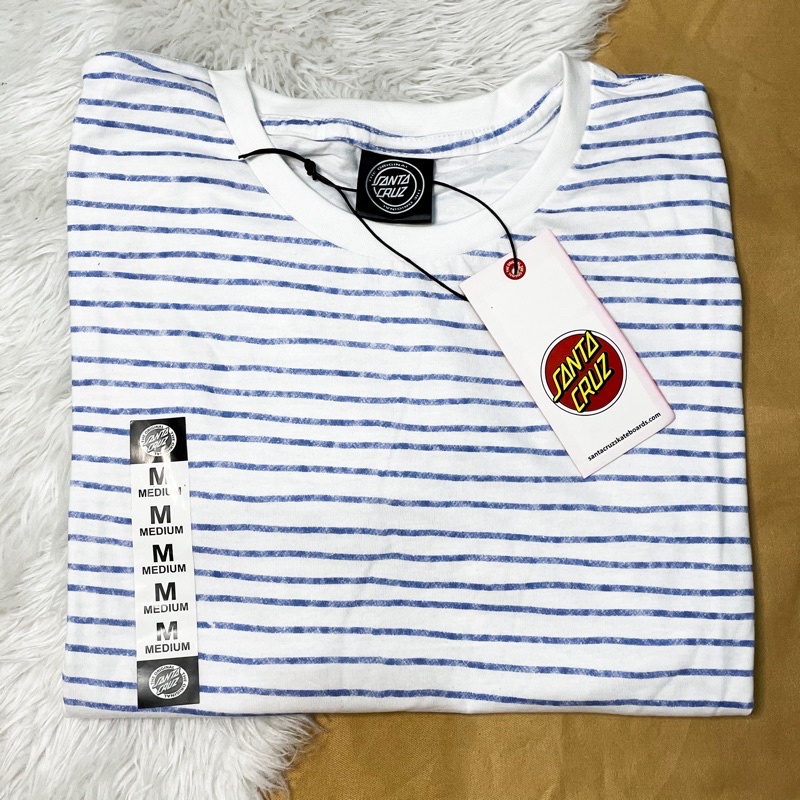 Santa Cruz Stripes Skate Shirt Shopee Philippines