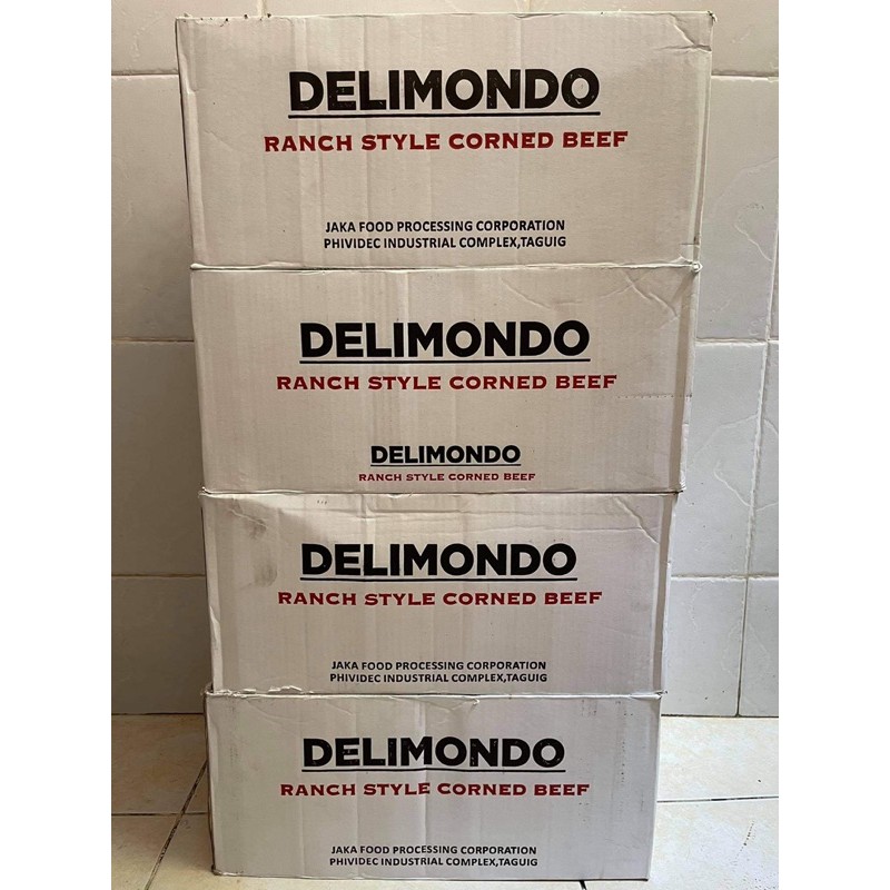 Delimondo Corned Beef ( Ranch Style ) Shopee Philippines