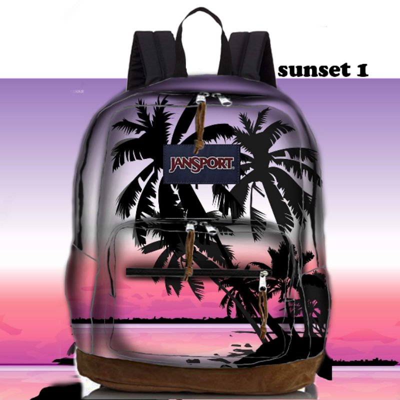 jansport rigthpack special print sunset design Shopee Philippines