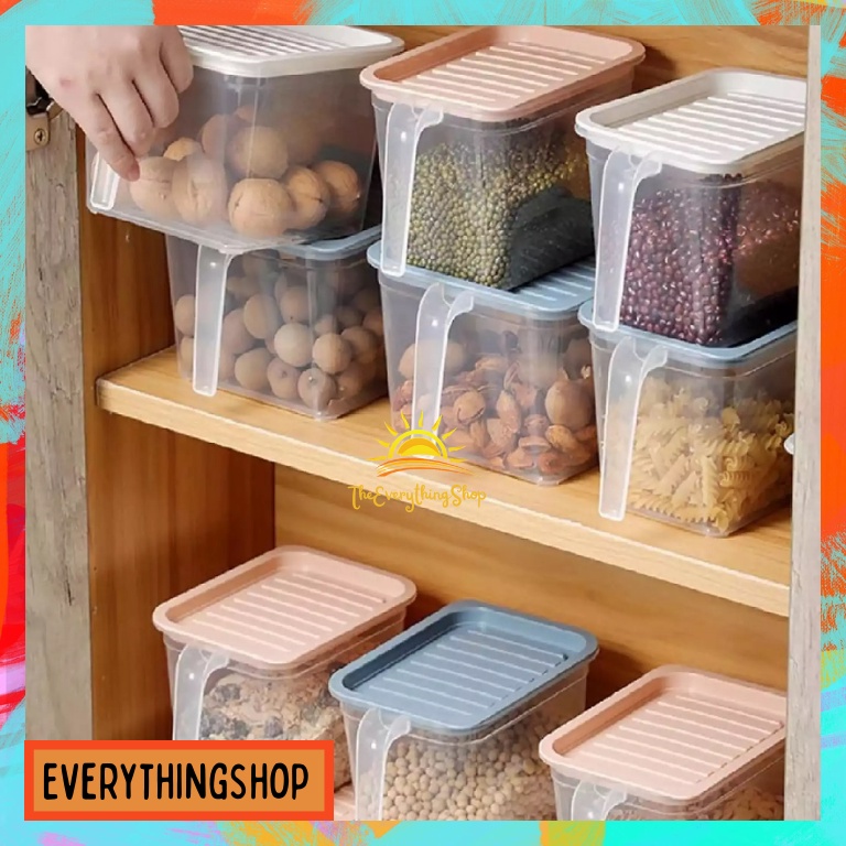 Portable Refrigerator Container Fridge Sealed Food Cover Fruits Storage