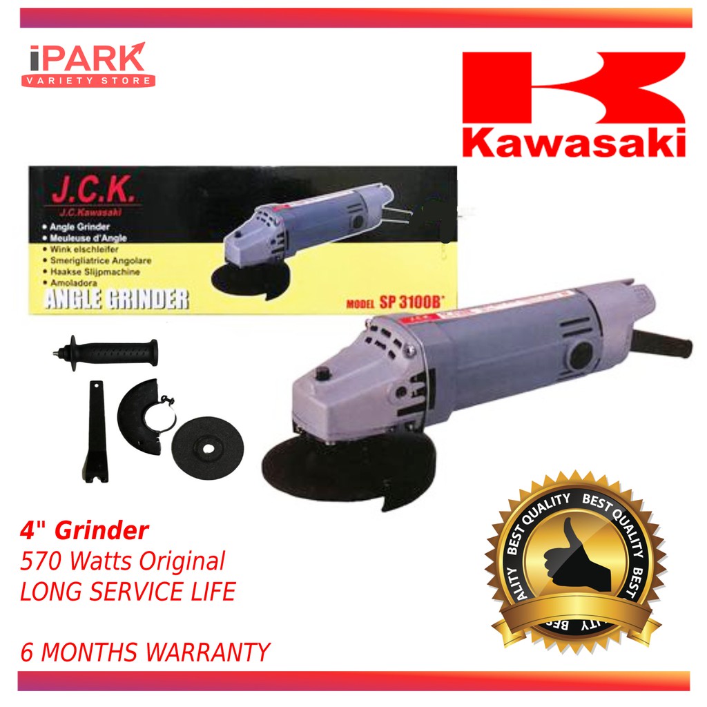 Kawasaki deals angle grinder