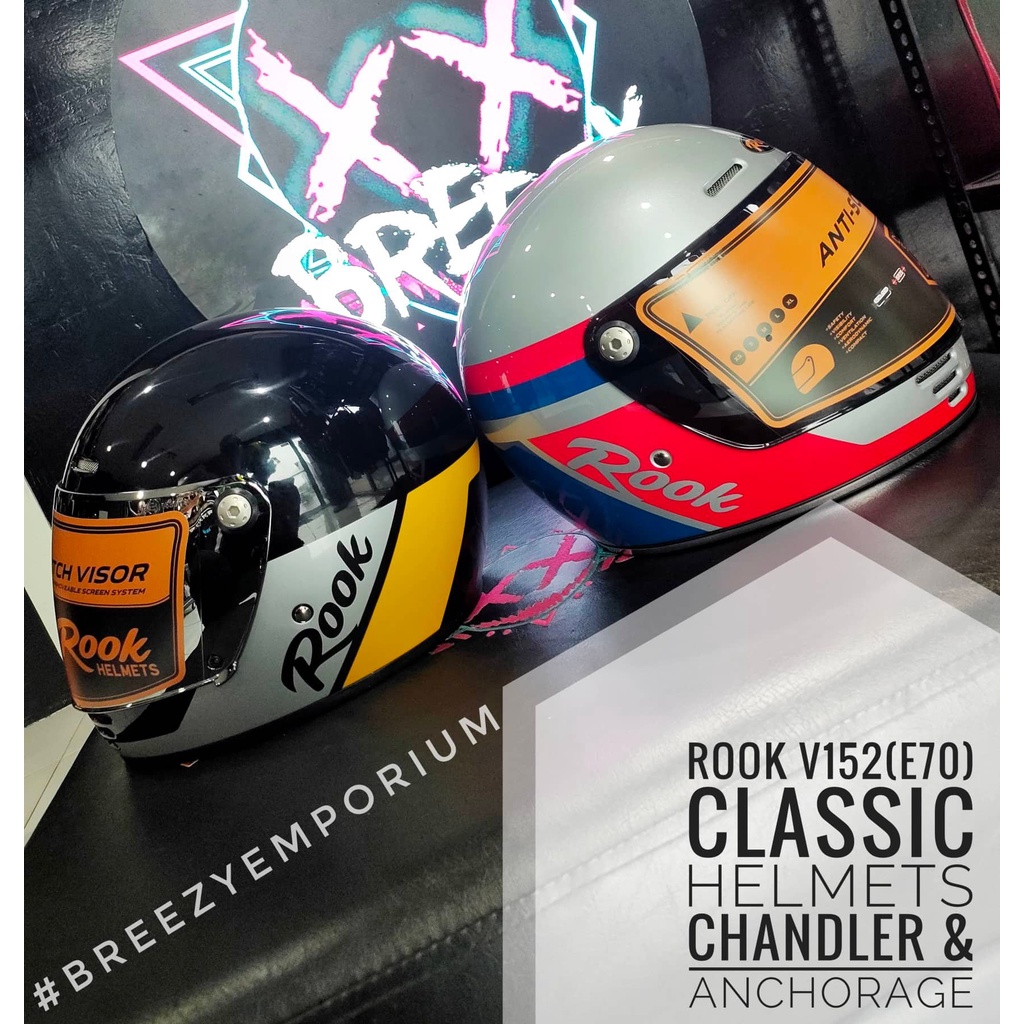 ROOK CLASSIC HELMET SERIES Shopee Philippines