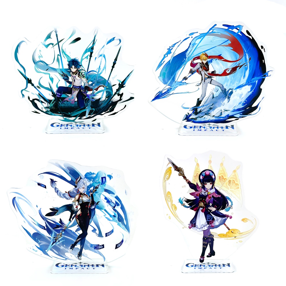 Genshin Impact Liyue characters Xiao Childe Shenhe Shen He Yunjin Yun ...