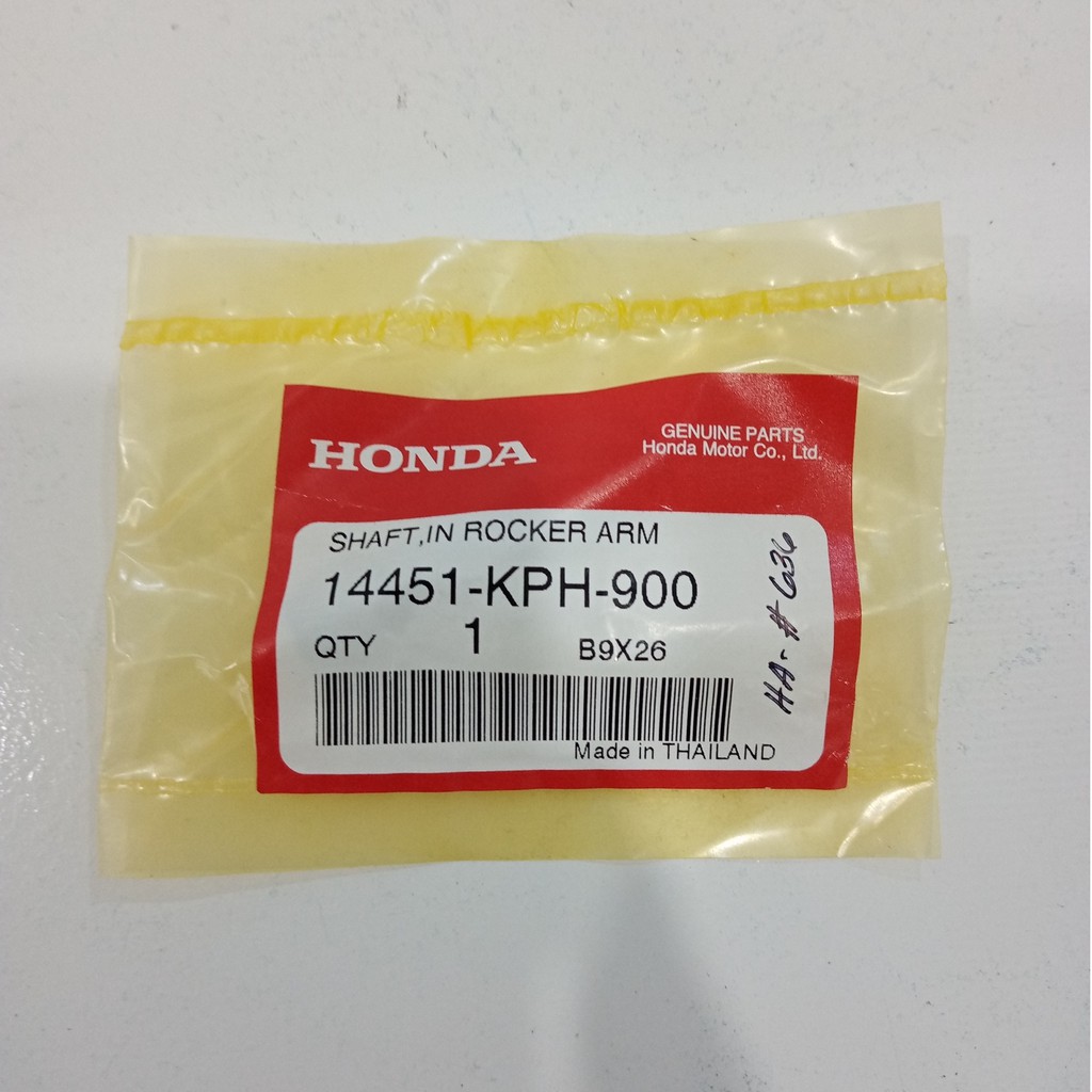 WAVE 125/XRM 125 SHAFT EXHAUST/INTAKE ROCKER ARM (HPI) (GENUINE: 14451 ...