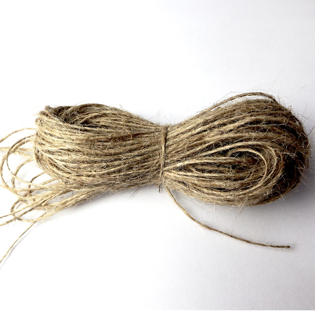 Rustic Hemp Rope 10 Meters / Thick 1 mm | Shopee Philippines