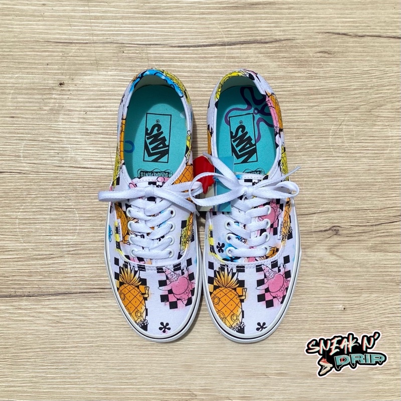 Vans x Spongebob Authentic Airbrush Shopee Philippines