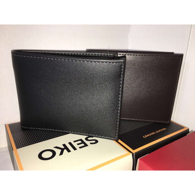 Seiko leather cheap wallet price