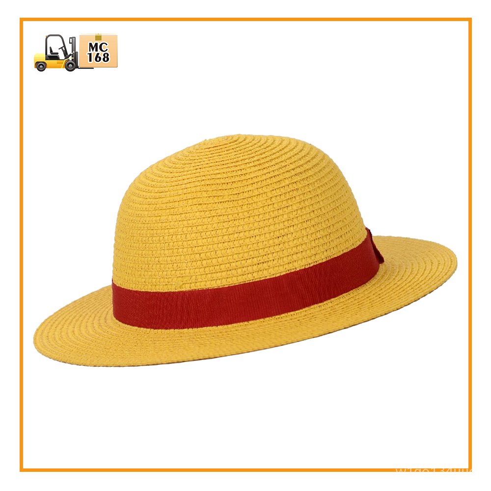 Japanese Anime One Piece Monkey D Luffy Shanks Straw Hat Pirate Wheat 