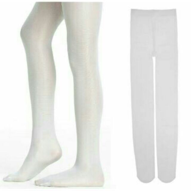 White Pantyhose Stockings