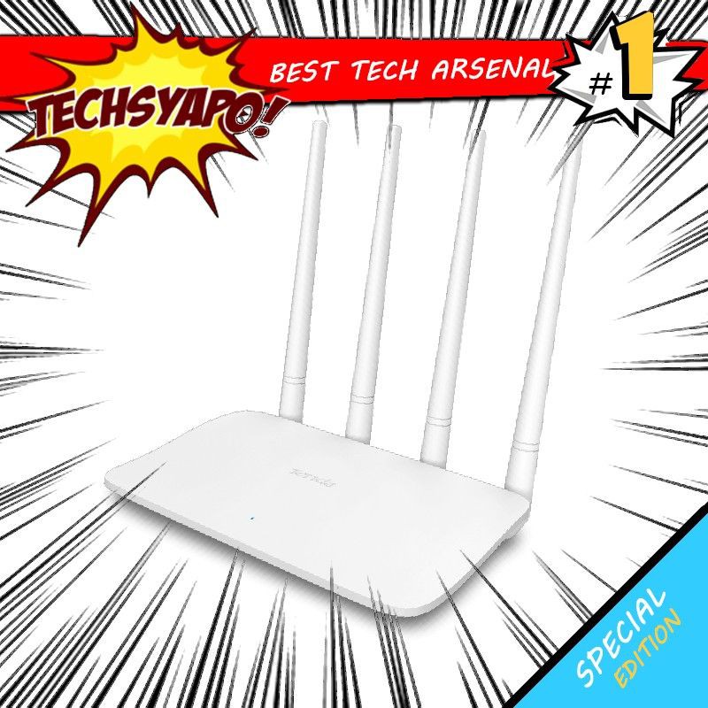 TENDA F6 Wireless N300 Easy Setup Router | Shopee Philippines