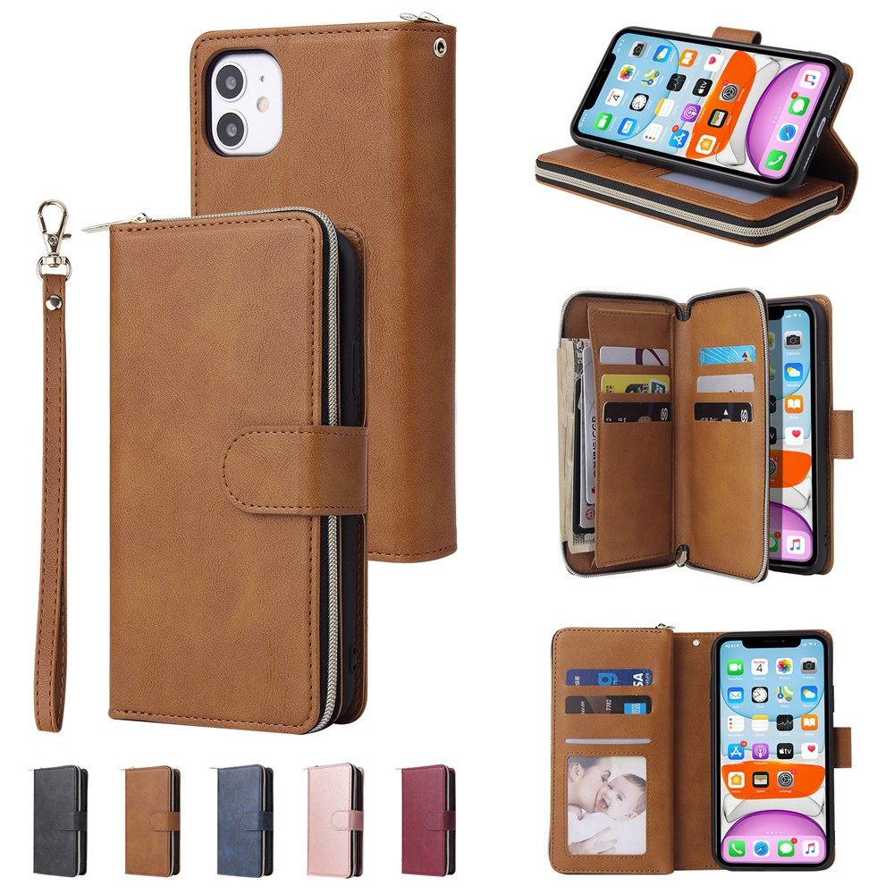PU Leather Flip Wallet Cover For iPhone 11 12 13 14 Pro Max Case Luxury