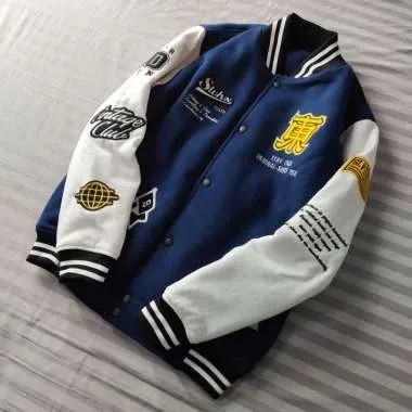 Varsity baseball jacket Men/Varsity Kamikaze baseball jacket Anime ...