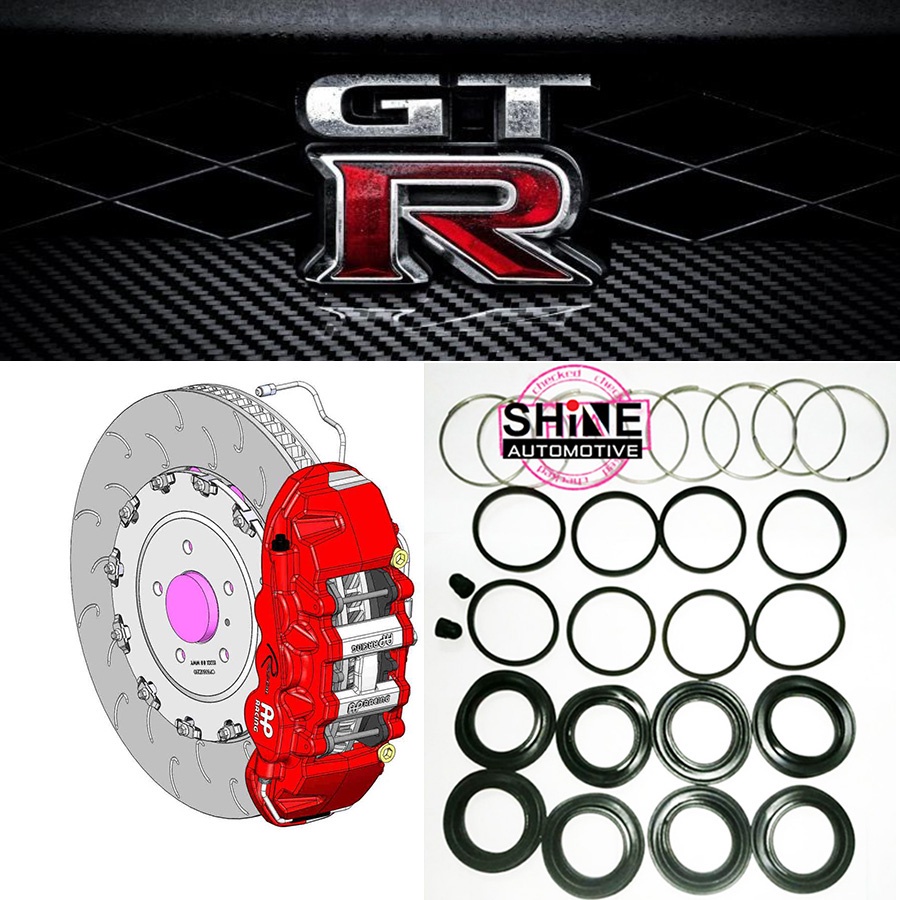 NISSAN FRONT CALIPER DISC BRAKE REPAIR KIT fit SKYLINE R32 R33 R34