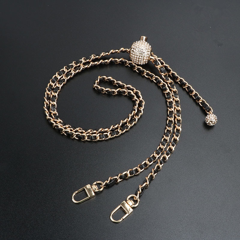 Adjustable Bag Straps Replacement for Purse Bag Chain with Buckles Bag