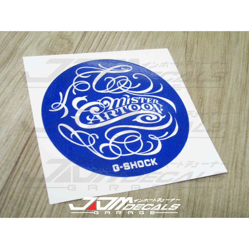 G-Shock Mister Cartoon Sticker | Shopee Philippines