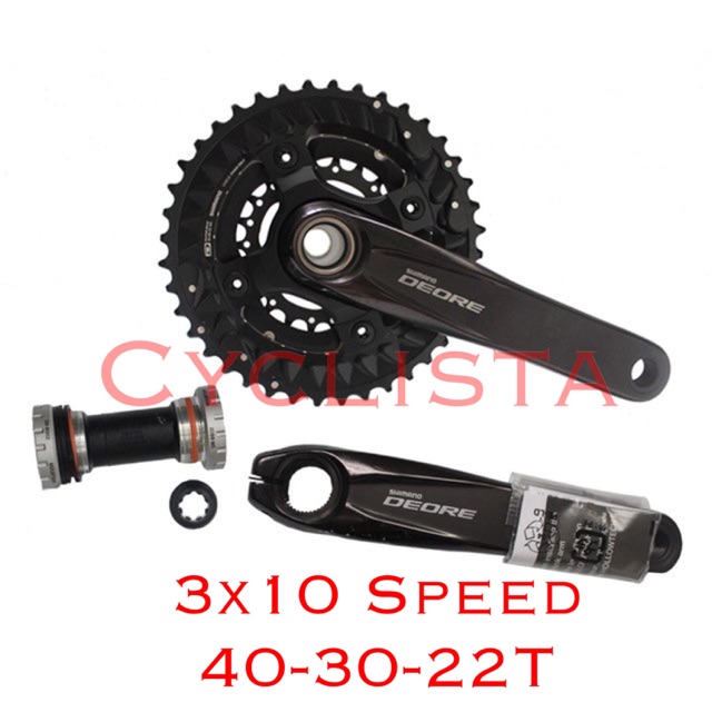 Deore 2x10 crankset online