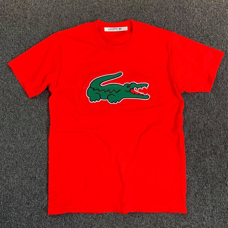 Oh Hilse finger Lacoste T Shirt Big Logo Edition classic.. | Shopee Philippines