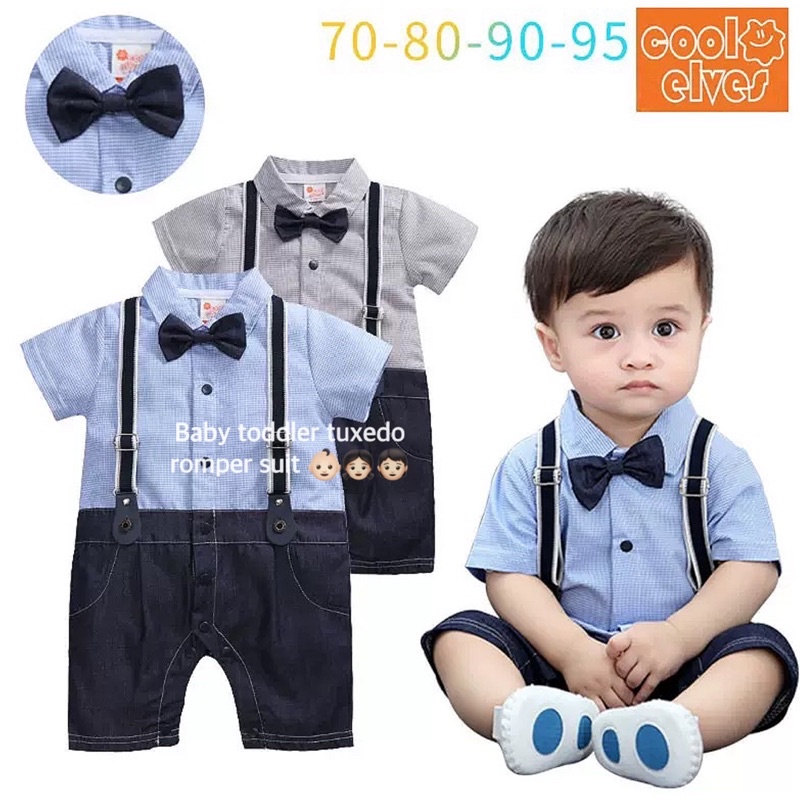 Baby boy 2024 romper suit