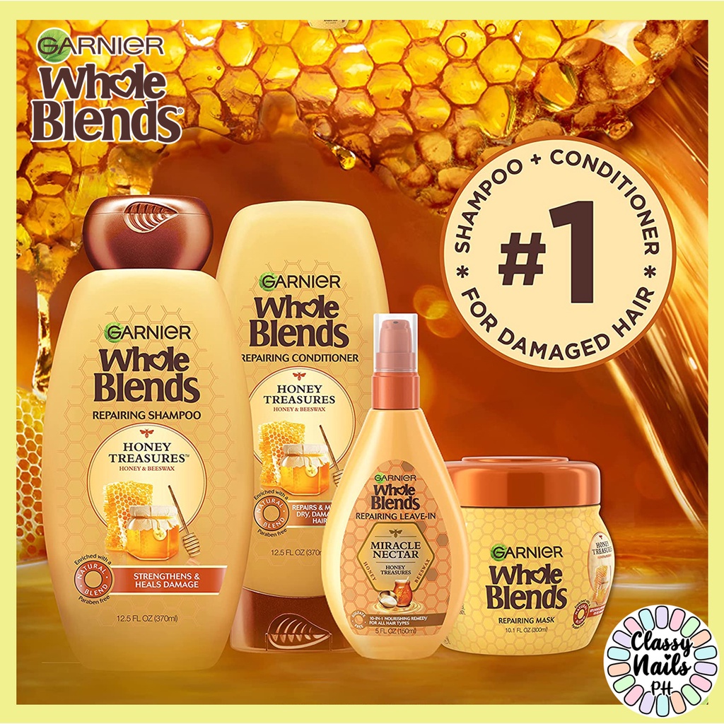 Authentic • Garnier Whole Blends • Honey Treasures • Hair Treatment
