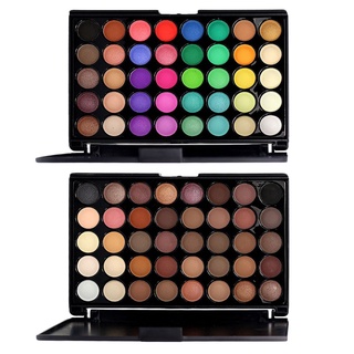 【Local Stock】POPFEEL 40 Earth Color Shadow Palette Make Up Fashion ...