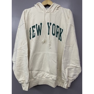 brandy melville christy new york hoodie authentic instock , Women's  Fashion, Coats, Jackets and Outerwear on Carousell