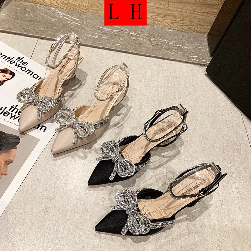 With Diamond Sandals Fashion Women's Summer 2022 Influencer New Style ...