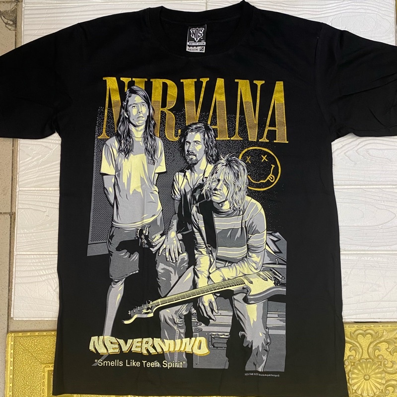 Nirvana band shirt clearance