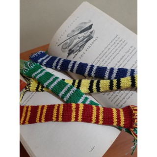Knitted Inspired Harry Potter Scarf Bookmark | Shopee Philippines