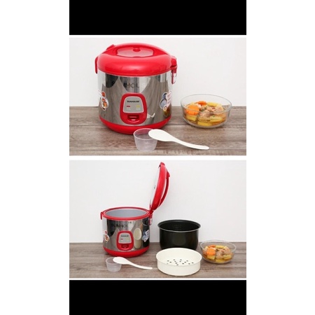 Sunhouse SHD 18S 1.8 liter lidded rice cooker | Shopee Philippines