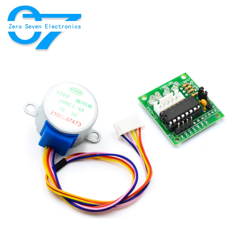 1 Set 28BYJ-48 5V Stepper Motor + ULN2003 Driver Board Stepper Motor ...