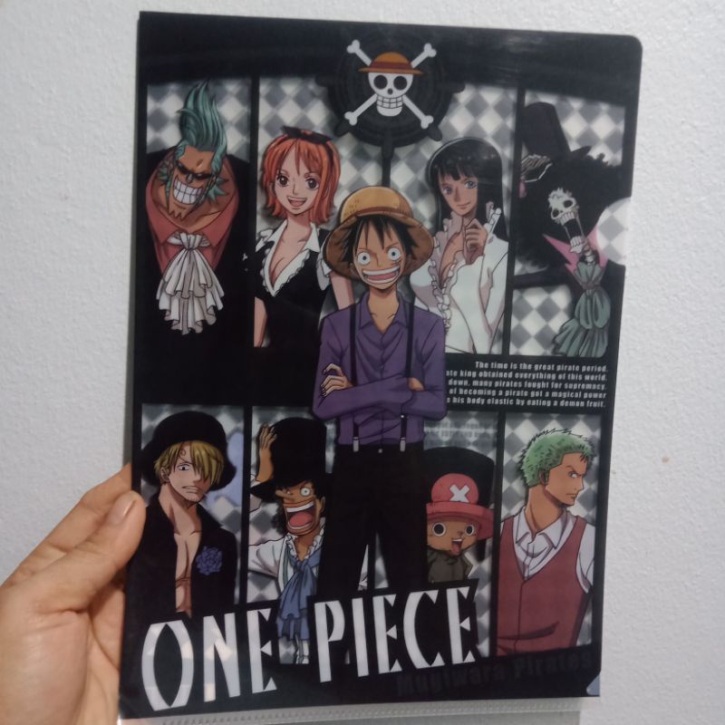 A4'Anime One Piece Binder Onepiece Anime Cartoon Japan Shopee Philippines
