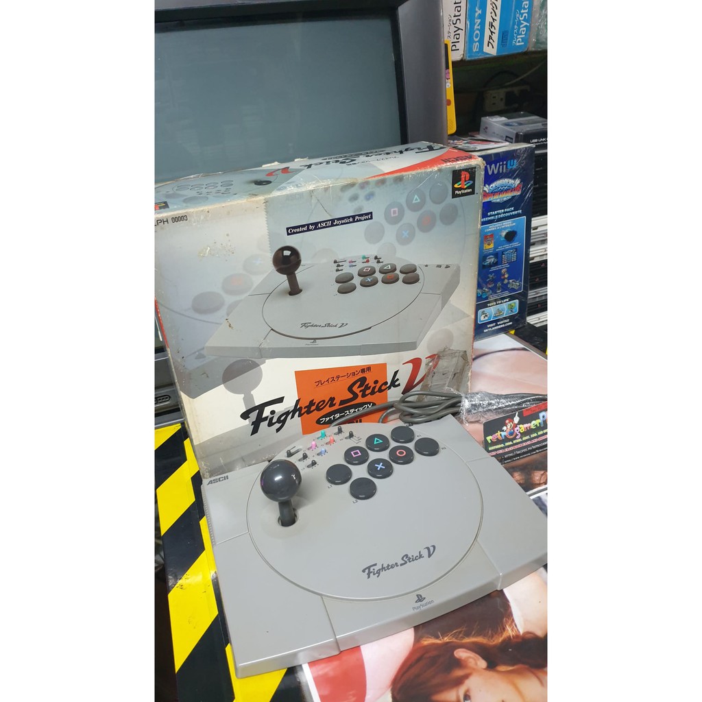 Ascii Fighter Stick V for Playstation | Shopee Philippines