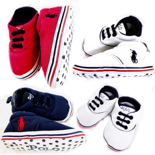 Baby Boy Prewalker Ralph Lauren Polo Shoes Shopee Philippines