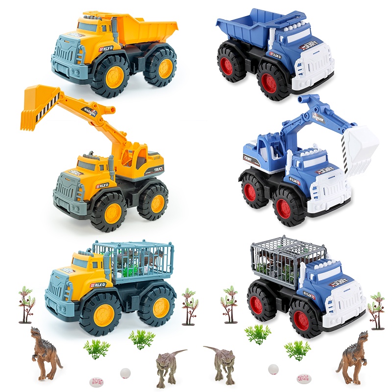 Boys Construction Dino Suntop