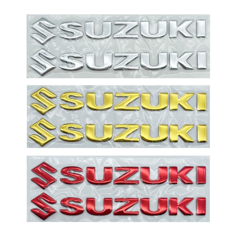 Moto 3D Fiber Motorcycle Sticker Logo Tank Decals For Suzuki Gsxr 1000 ...