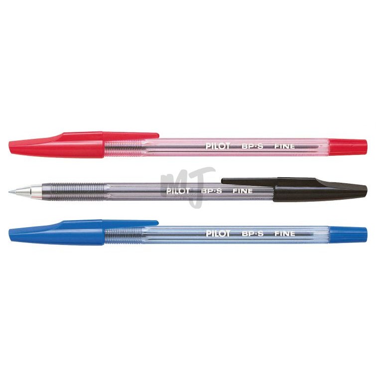 2 PCS. Pilot Ballpen (in BLUE, BLACK, RED) Ball Point Pen | Shopee ...