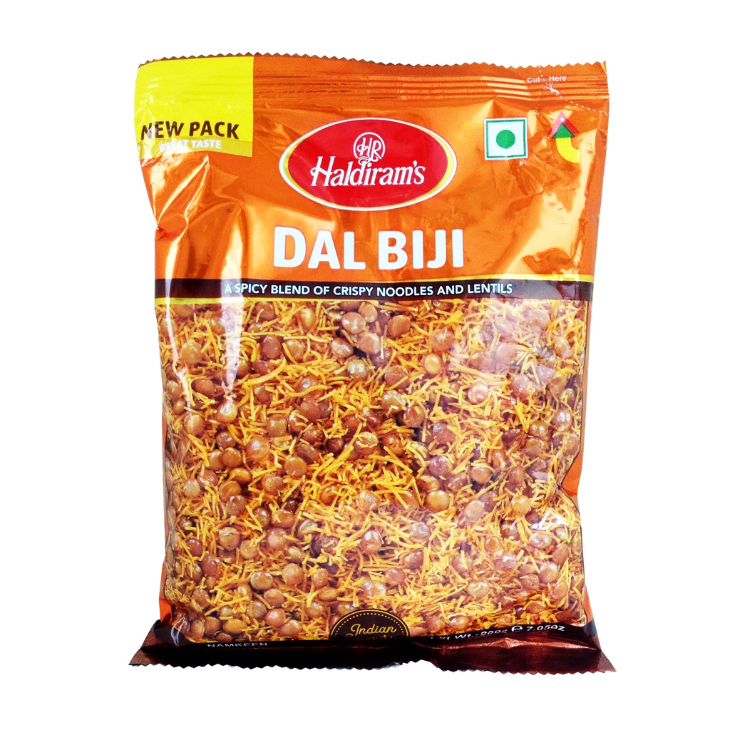 Haldiram's Dal Biji Crispy Noodle Snack & Lentil 200g {Made in India ...