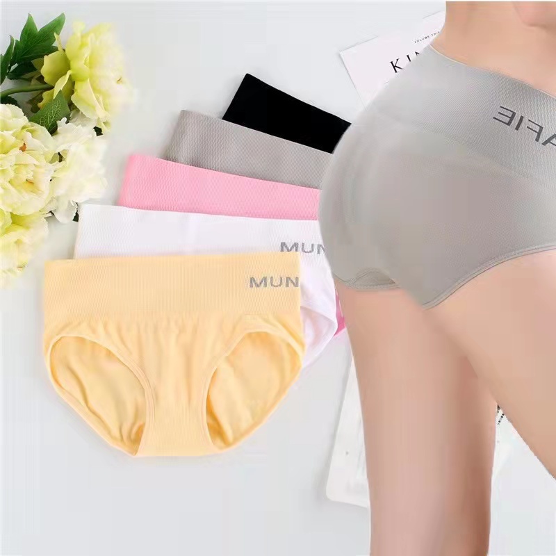 NEW Munafie Seamless Panty Breathable Good Quality Stretchable Underwear  panties for women's 1pcs