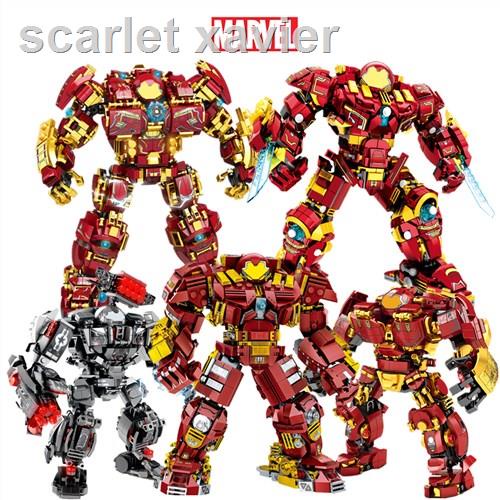 Marvel Avengers Iron Man MK44 Ironman Hulkbuster Hulk Superheroes Mecha ...