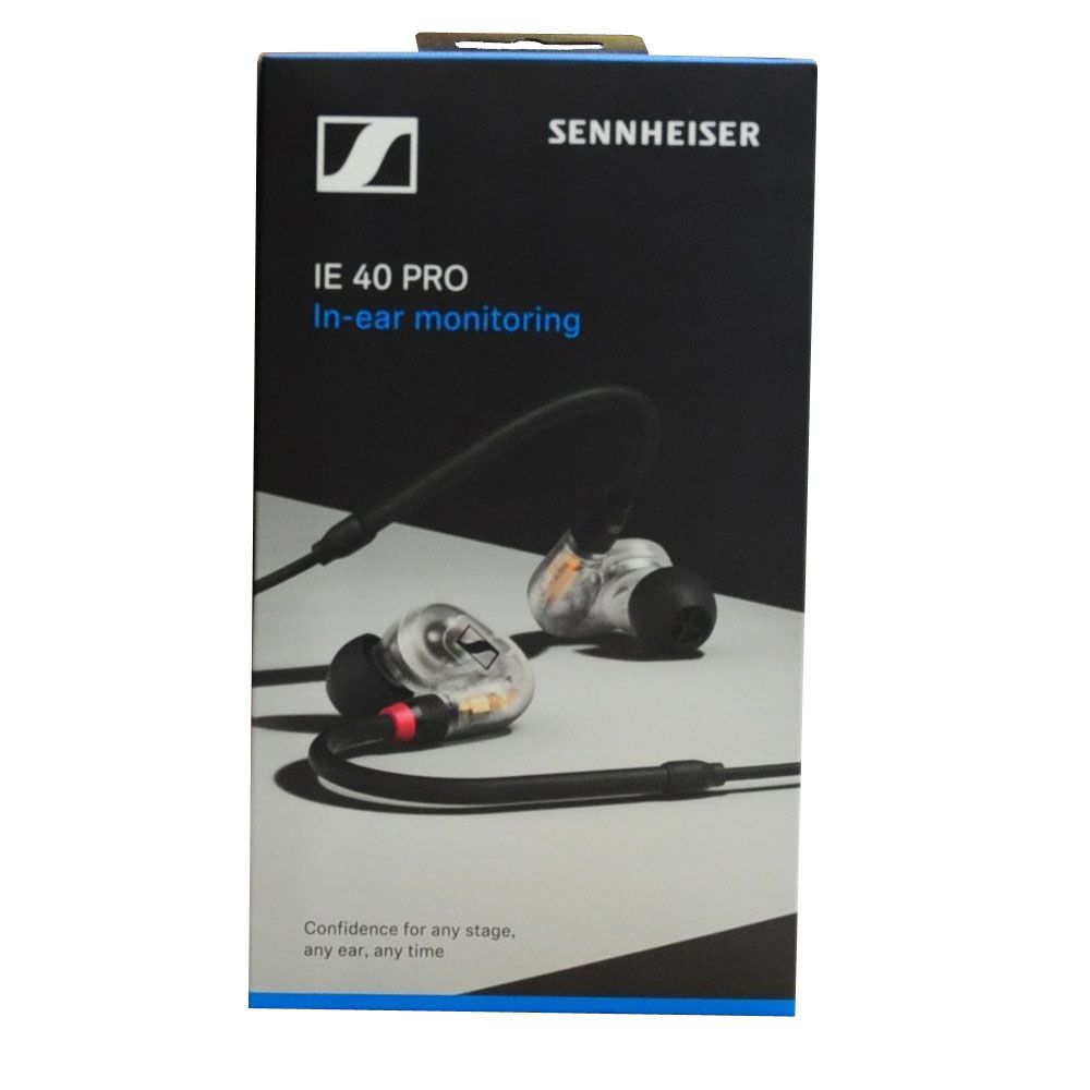 Sennheiser IE 40 PRO InEar Monitoring Headphones ( Clear ) Shopee