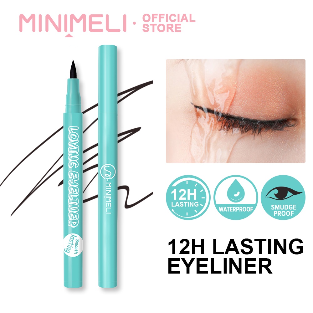 Spot Segundo Sace Lady And Minimeli Liquid Eyeliner Pencil Waterproof Black Eye Liner Pen Makeup 