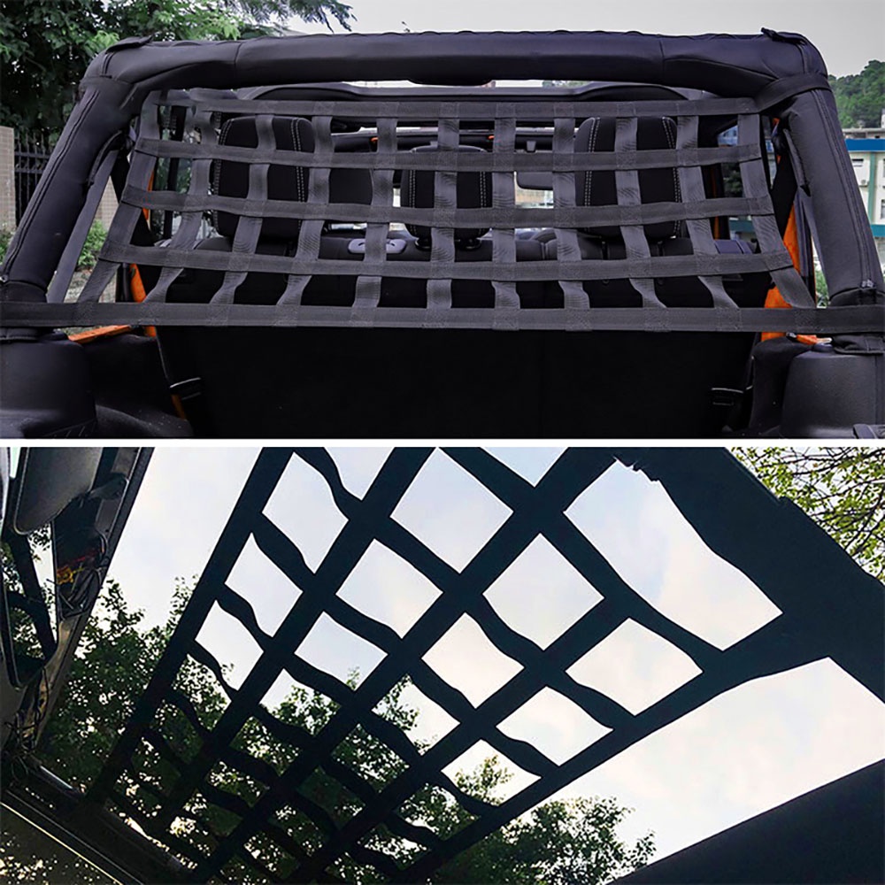 Car Roof Storage Net Tail Box Net Retrofit accessories For Jeep