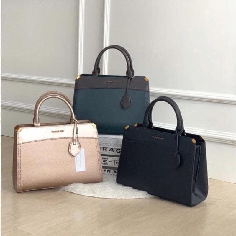 CHARLES AND KEITH Large Satchel Bag Shopee Philippines