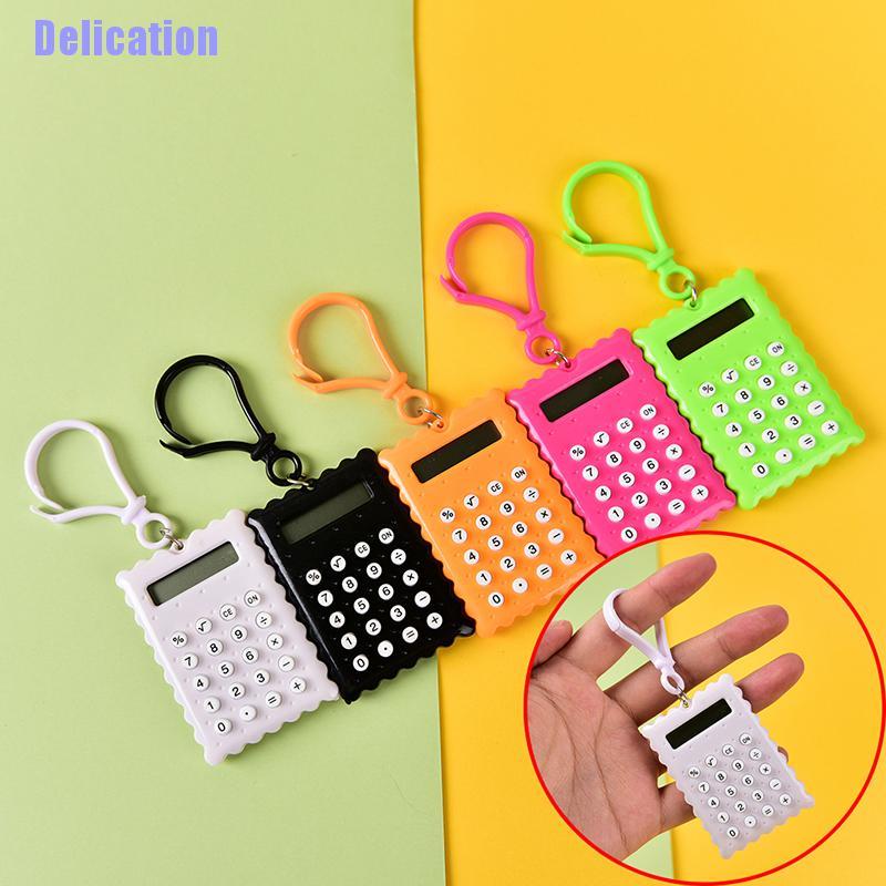 Delication Plastic Casing 8 Digits Electronic Mini Calculator Keychain Random Color Pop Shopee Philippines