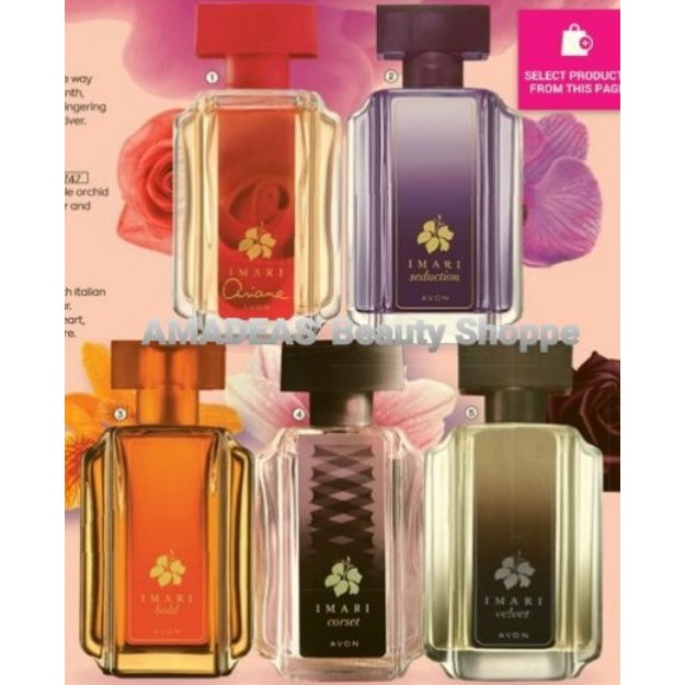 Perfume imari seduction online de avon