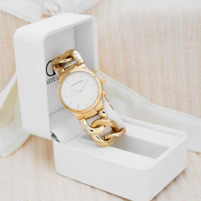 Carpe Diem Rapunzel Gold Watch