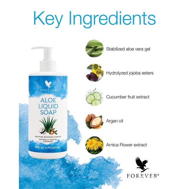 Forever Aloe Liquid Soap (EXP 2023 MARCH) Shopee Philippines