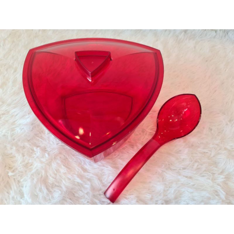Tupperware Roza Triangle Bowl (1) 2.2L | Shopee Philippines