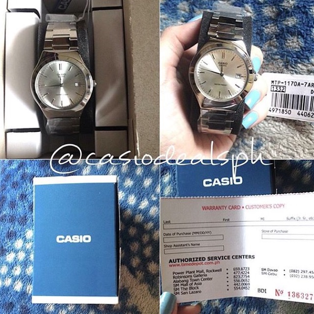 Mtp best sale 1170 casio